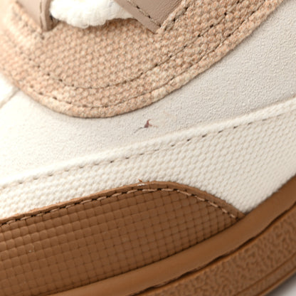 Louis Vuitton Canvas Catogram Lous Open Back Sneaker 38.5 White 10 of 12