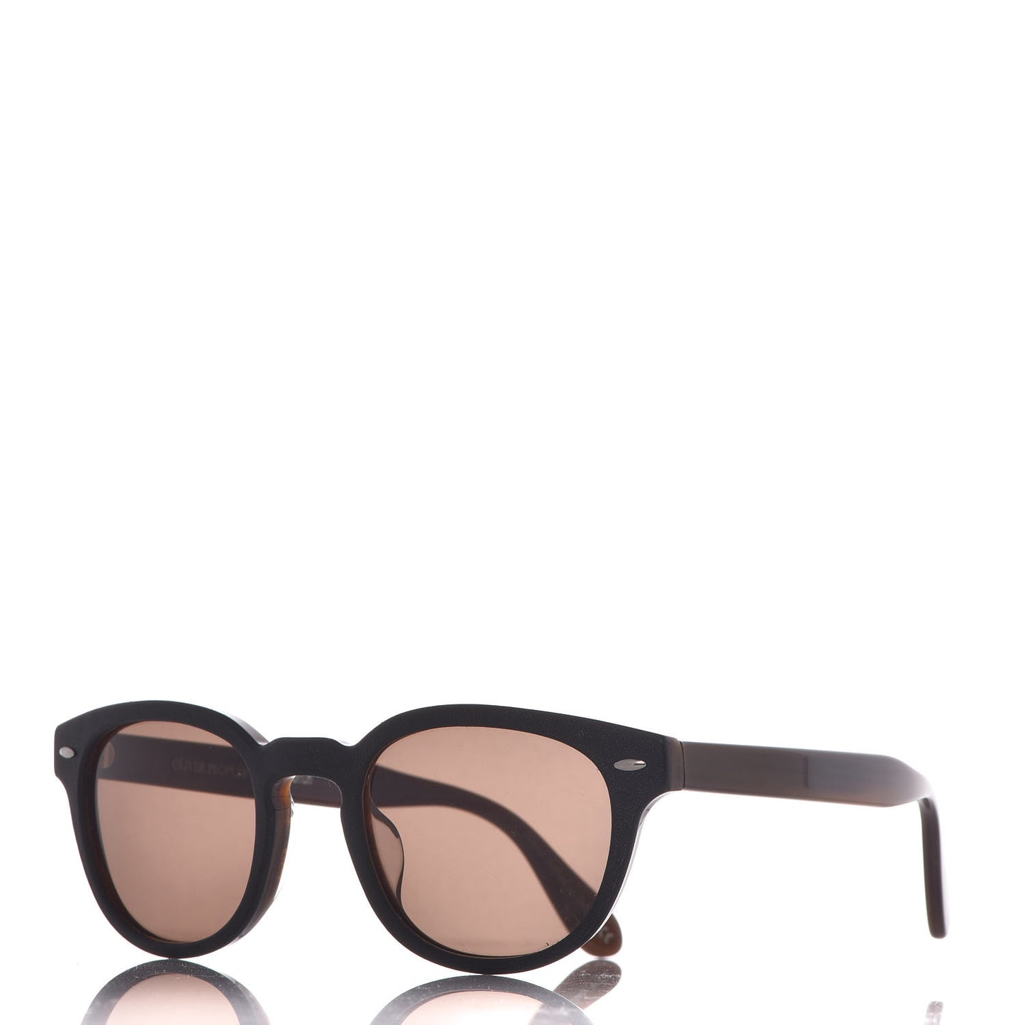 Calfskin Sheldrake Berluti Sunglasses Black Brown