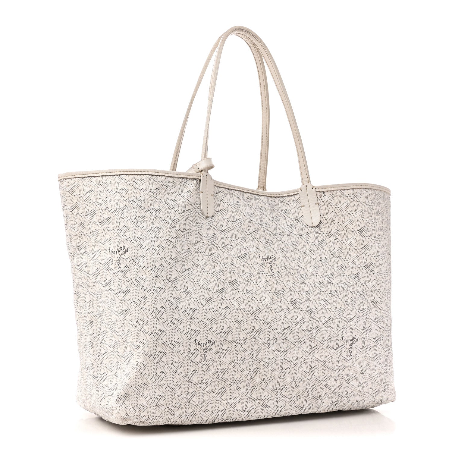 ポ*イ様 GOYARDSAINT LOUIS PM BLANC White Goyard Goyardine Saint Louis PM White 1907819 – FASHIONPHILE