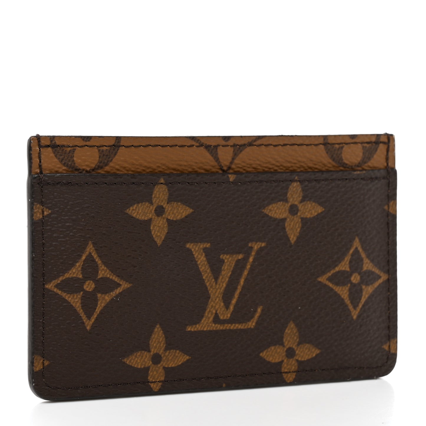 Reverse Monogram Card Holder