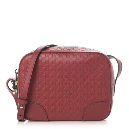 Gucci Microguccissima Mini Bree Messenger Bag Red 1 of 12