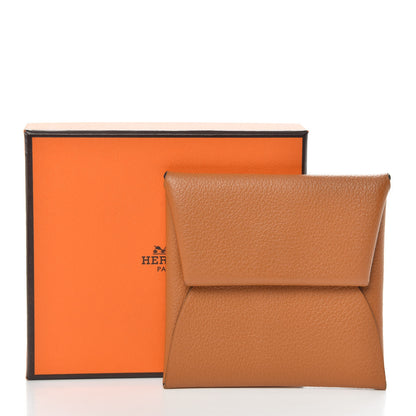 Hermes Evercolor Bastia Coin Purse Toffee 7 of 7