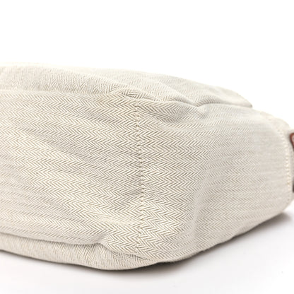 Hermes Canvas Barenia Fourbi 25 MM Pouch Naturel Fauve 9 of 9