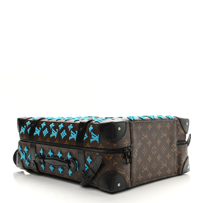Louis Vuitton Monogram Tuffetage Soft Trunk Backpack PM Turquoise 5 of 13