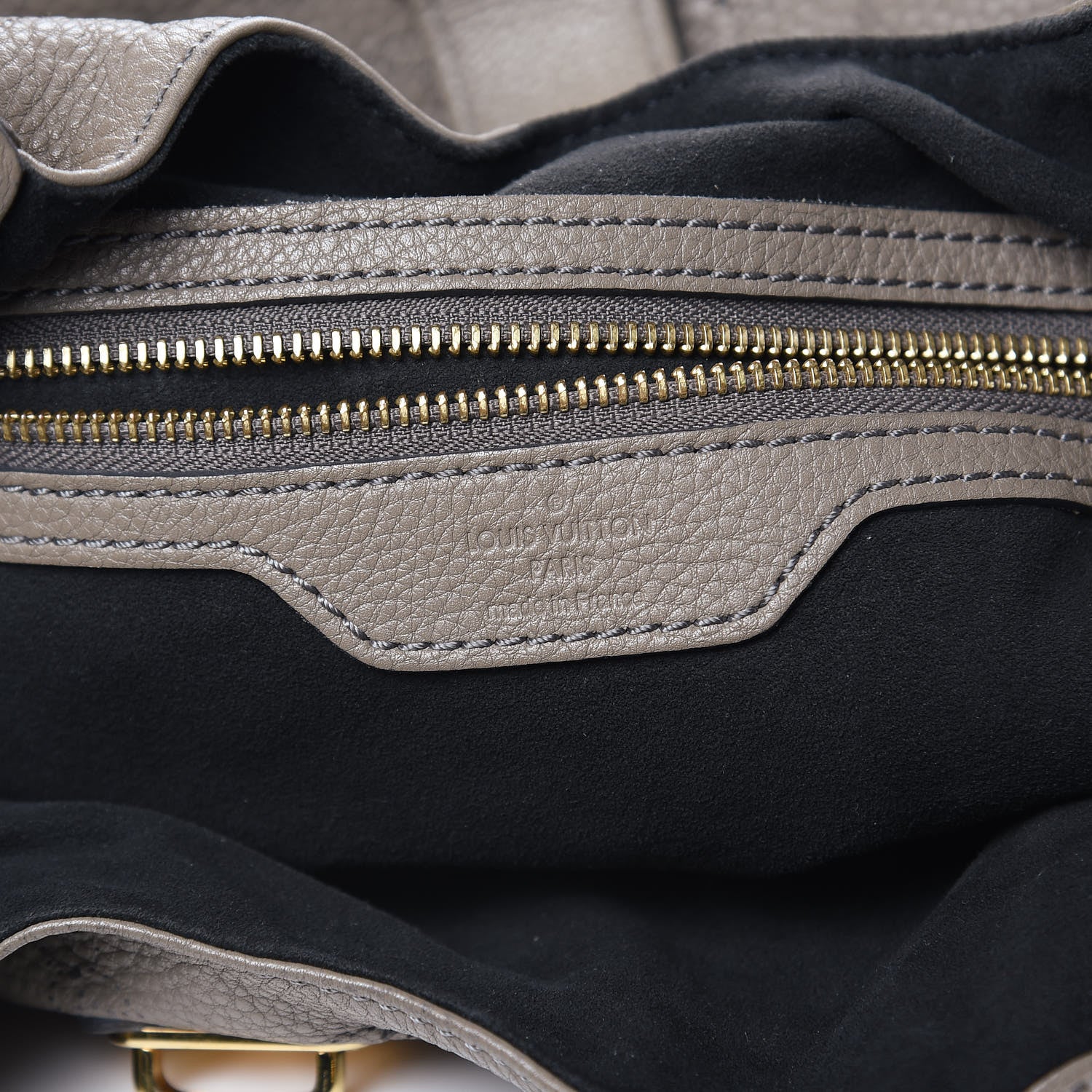 Louis Vuitton Mahina L Taupe 6 of 10