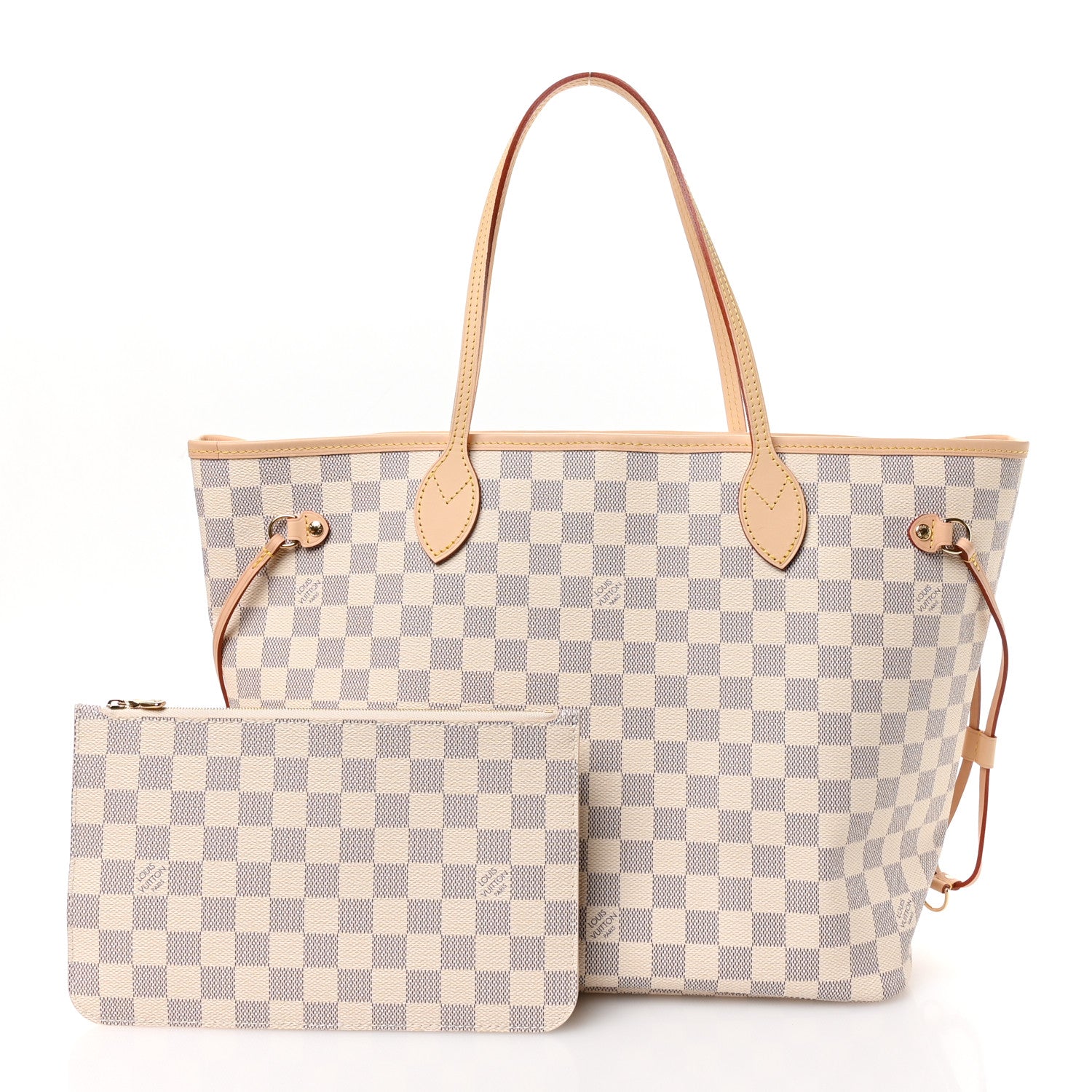 Louis Vuitton Damier Azur Neo Neverfull MM 3 of 11