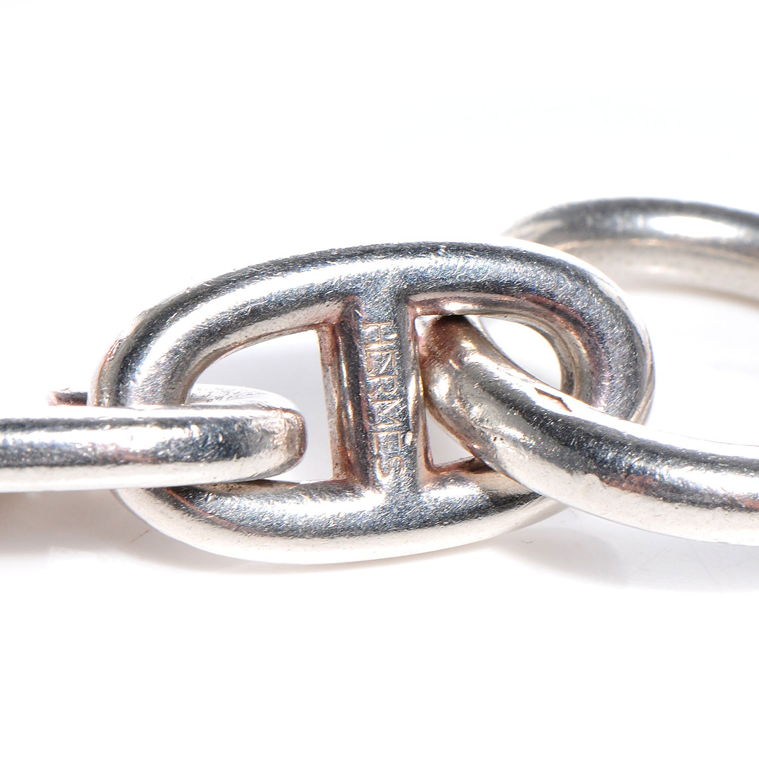 Hermes Sterling Silver Chaine d'Ancre Bracelet 4 of 5
