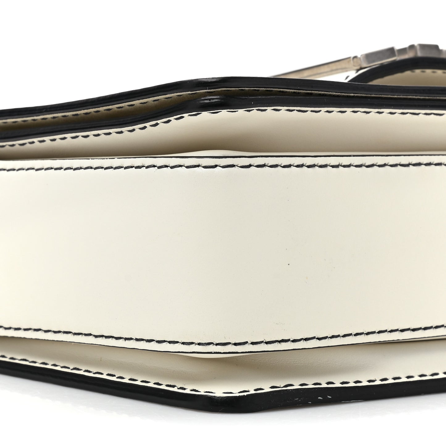 Smooth Calfskin Dio(r)evolution Flap Bag Off White