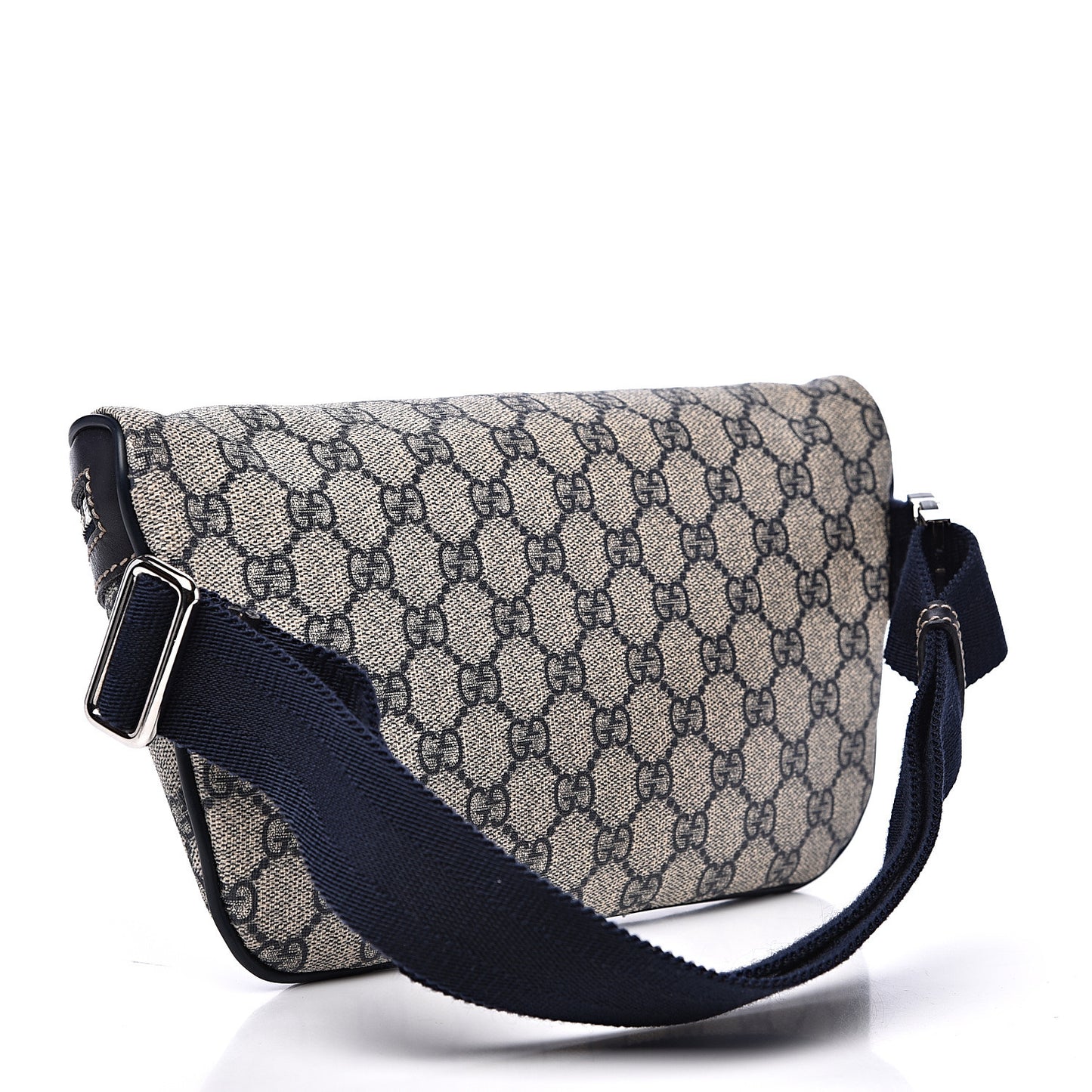 GG Supreme Monogram Belt Bag Navy