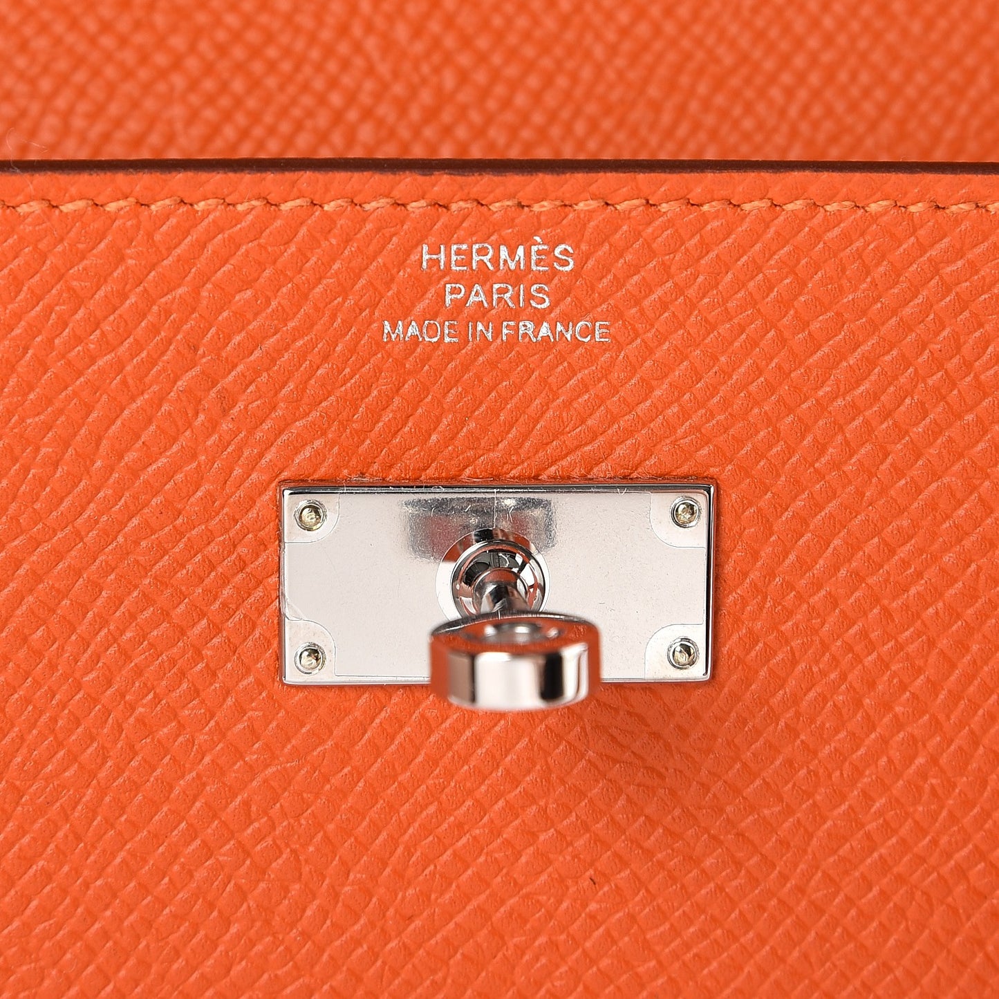 Epsom Kelly Longue Wallet Orange