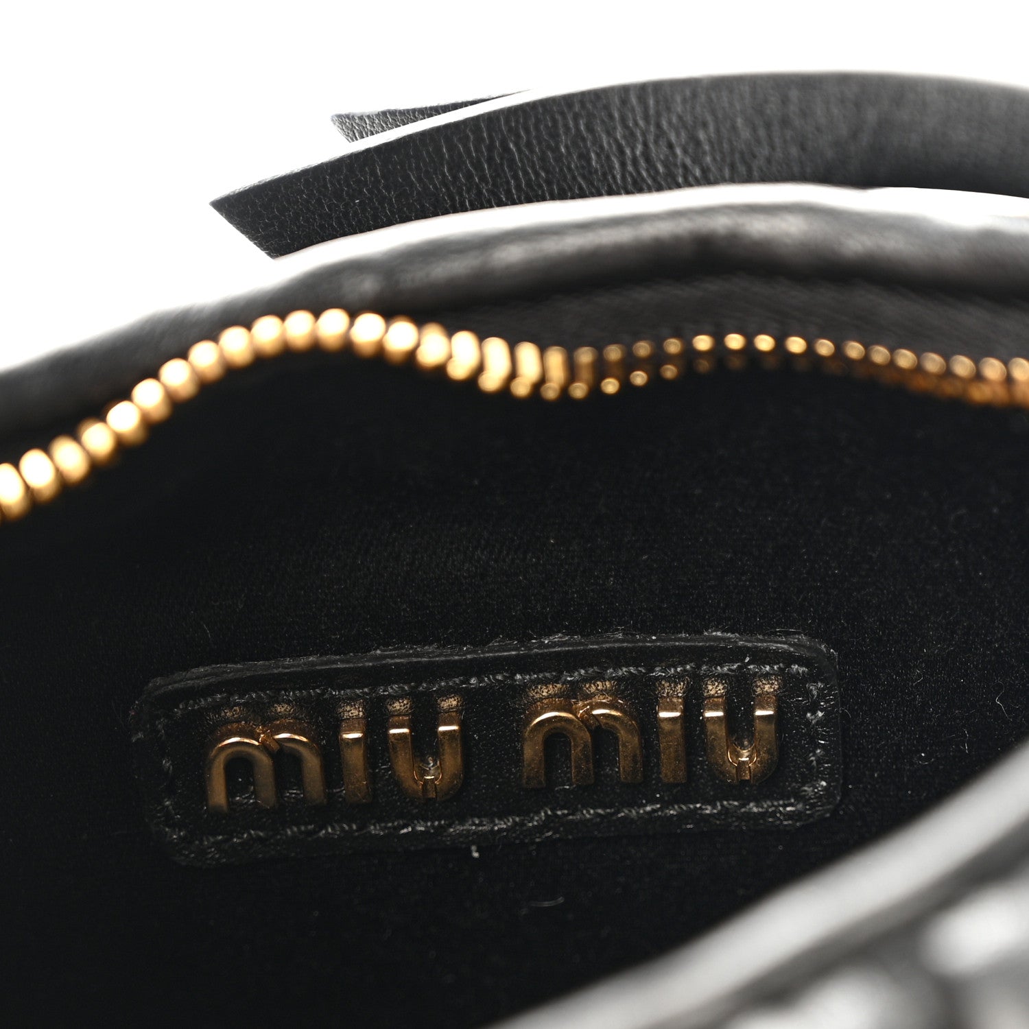 Miu Miu Nappa Matelasse Mini Wander Hobo Black 6 of 10