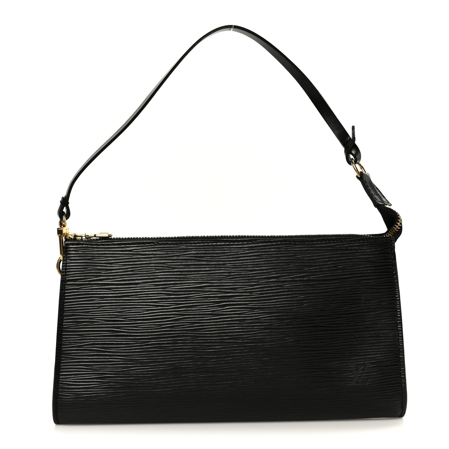 Louis Vuitton Epi Pochette Accessories 21 Black 1 of 10