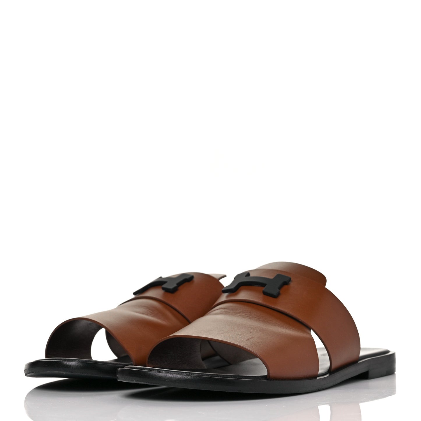 Calfskin Mens Arles Mules 42.5 Brun