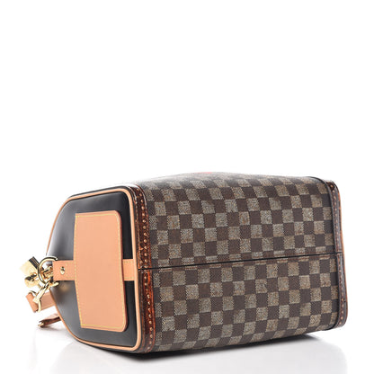 Louis Vuitton Transformed Damier Ebene Time Trunk Speedy Bandouliere 25 Black 4 of 10