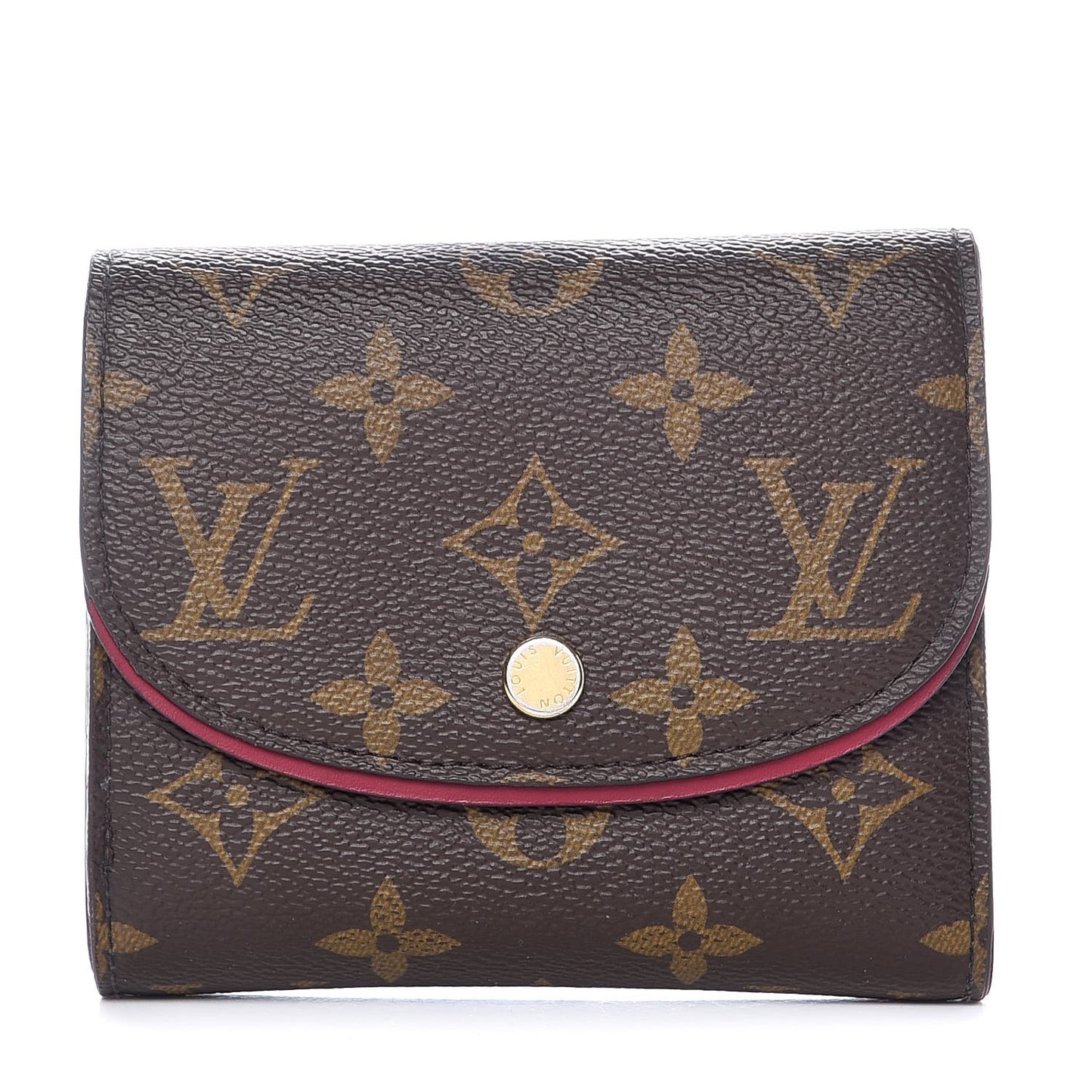 Monogram Ariane Compact Wallet Fuchsia