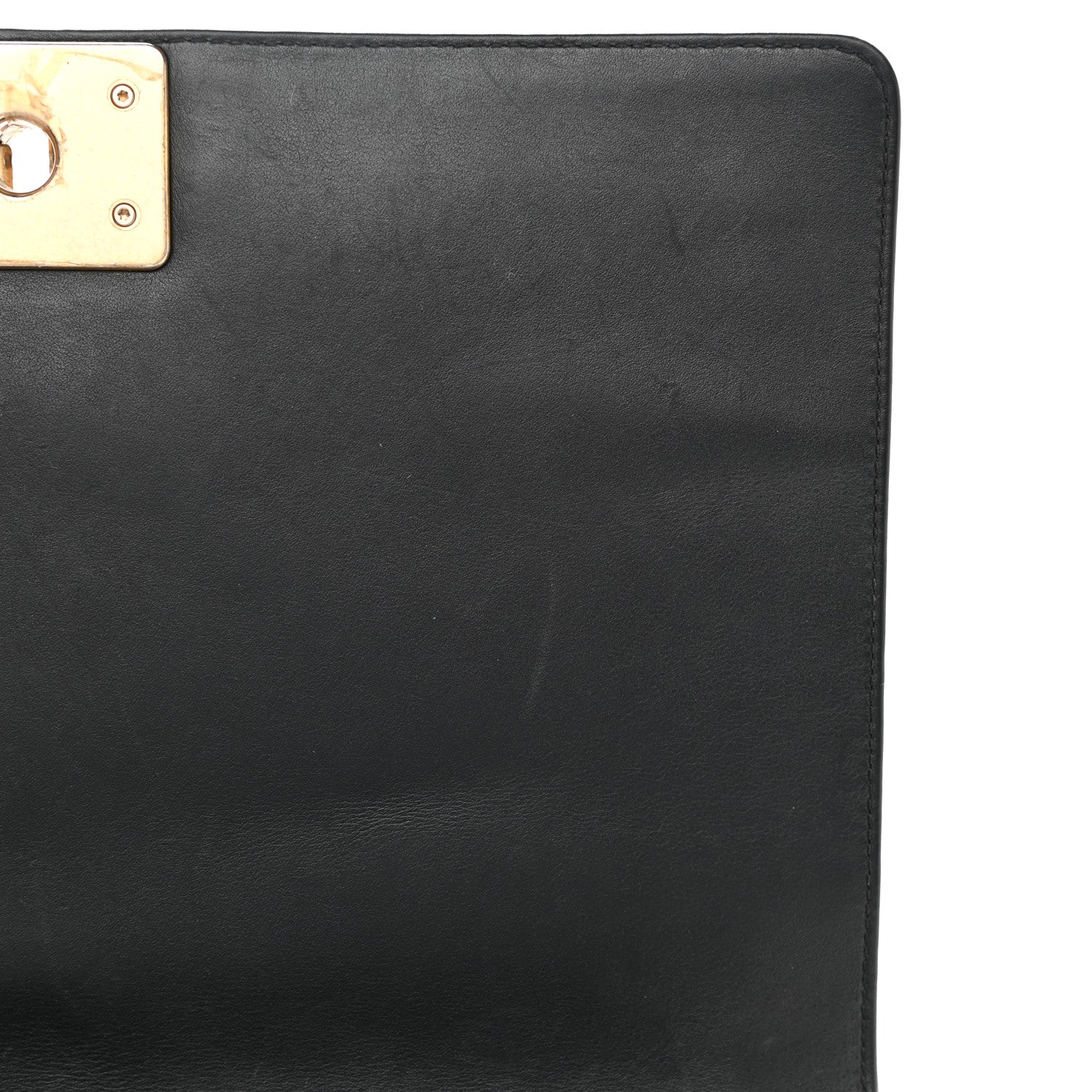 Chanel Lambskin Chevron Quilted Medium Boy Flap Black 11 of 11