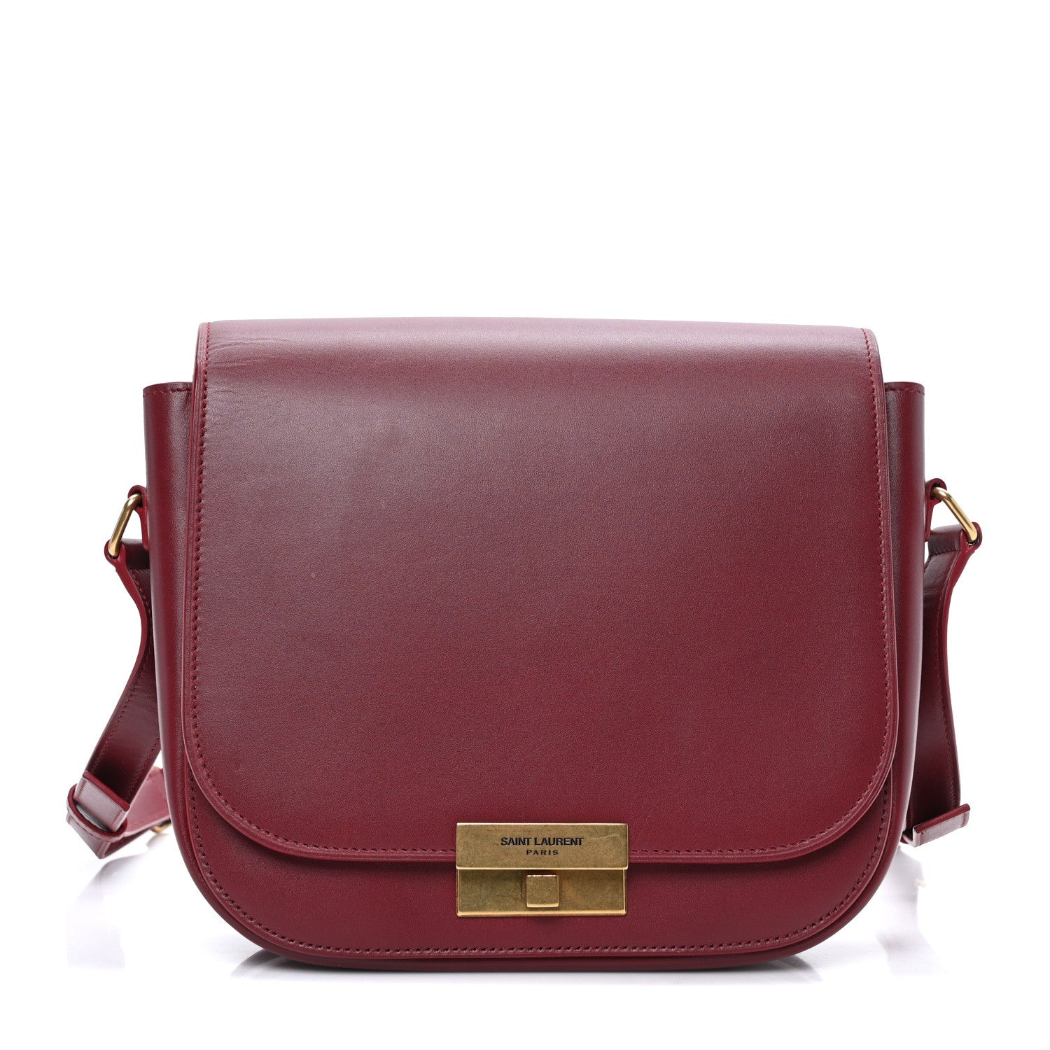 Saint Laurent Calfskin Betty Messenger Red 1 of 12