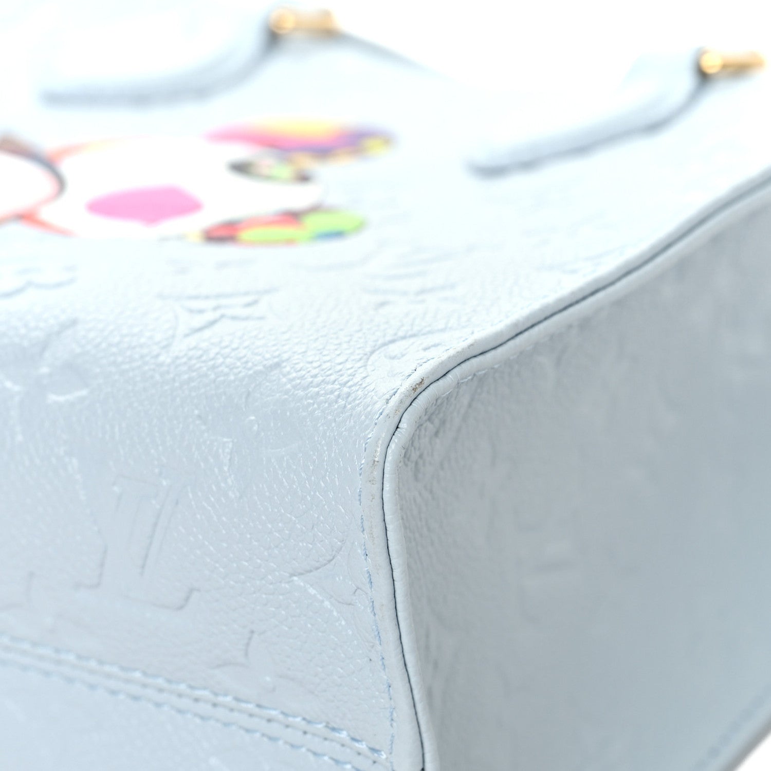 Louis Vuitton LV X TM Empreinte Monogram Superflat Onthego PM Washed Blue 9 of 13
