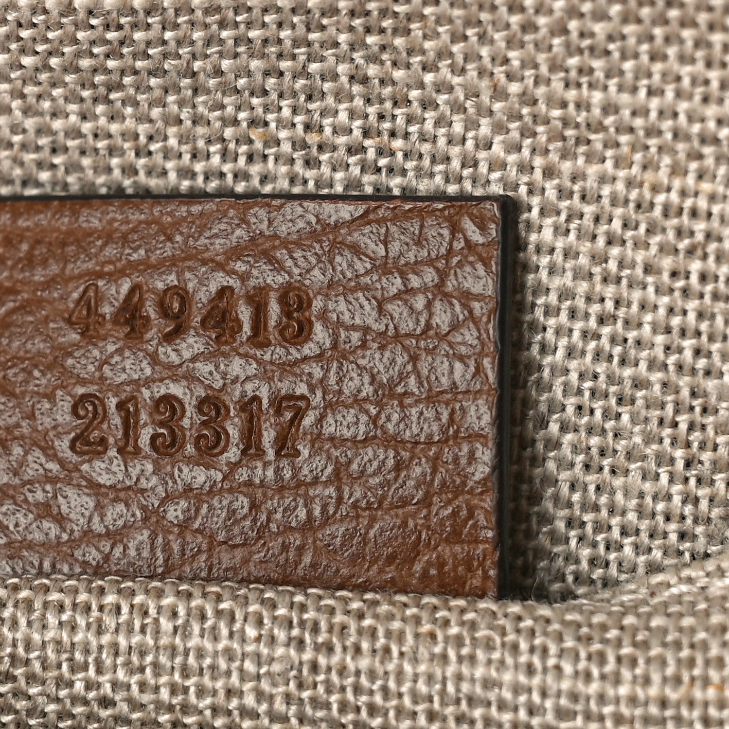 Gucci Monogram Mini Bree Messenger Bag Beige Tabacco 7 of 9