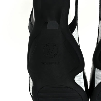 Louis Vuitton Calfskin Archlight Slingback Pumps 37 Black White 6 of 9