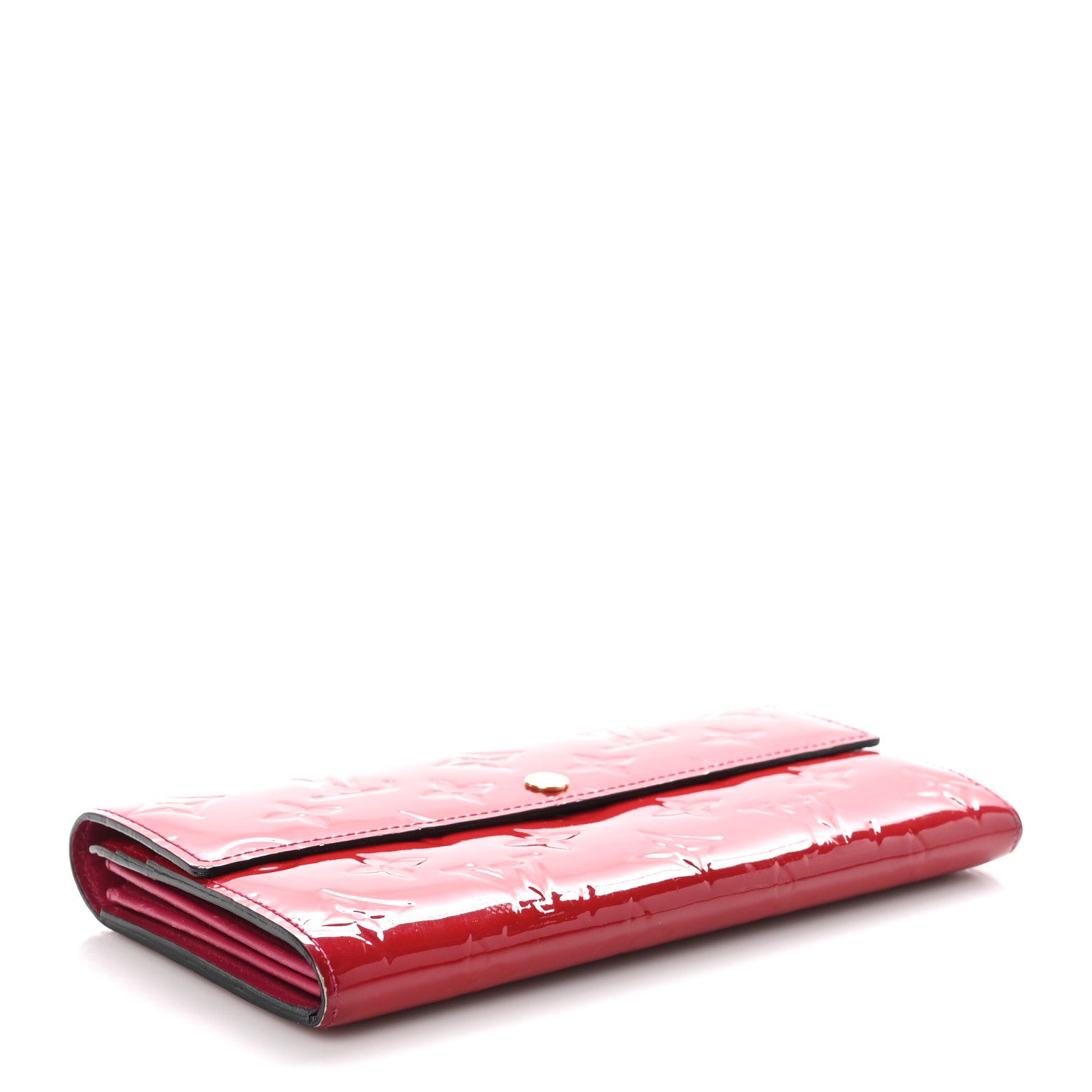 Louis Vuitton Vernis Sarah Wallet Rose Indien 4 of 10