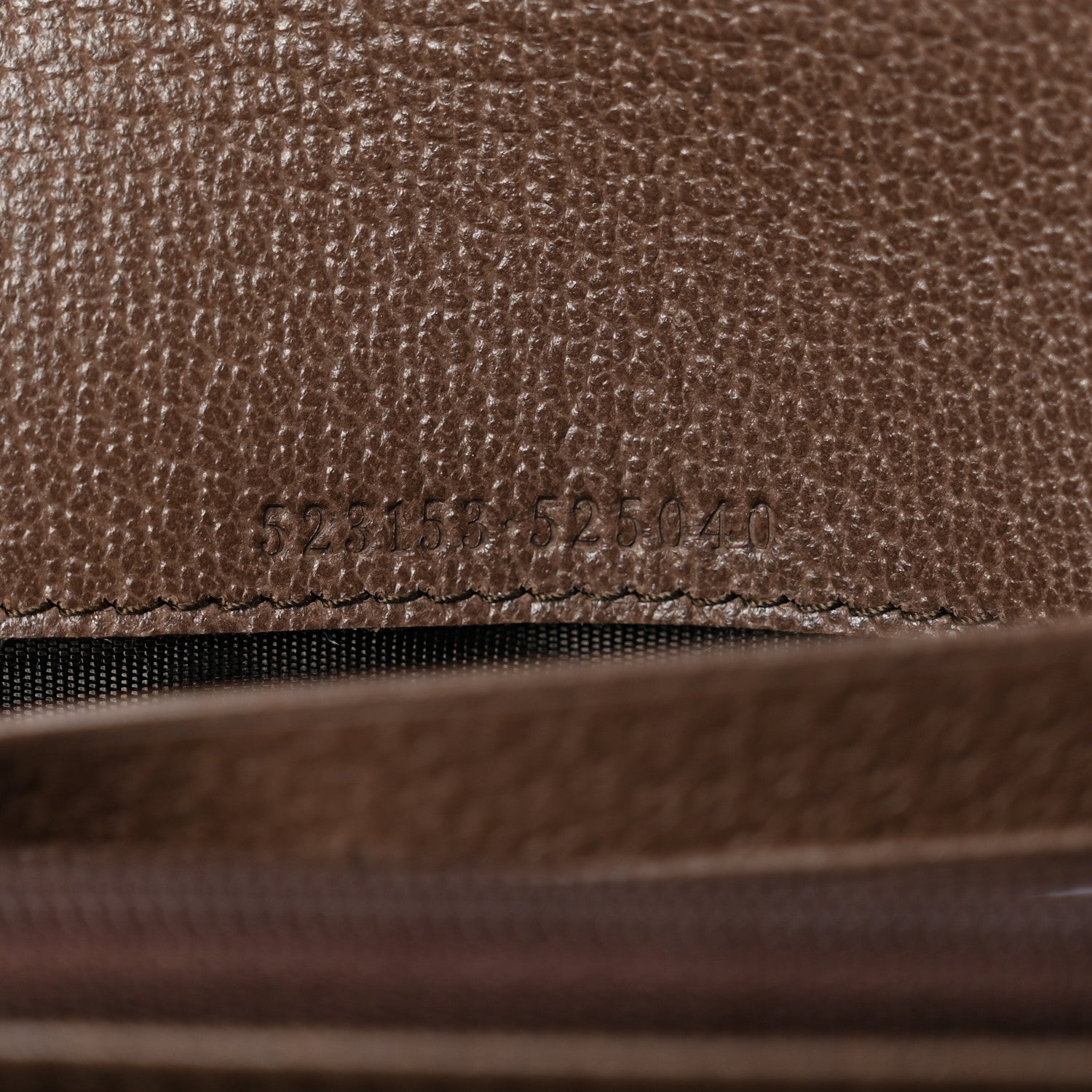 Gucci GG Supreme Monogram Web Ophidia Continental Wallet Brown 6 of 7