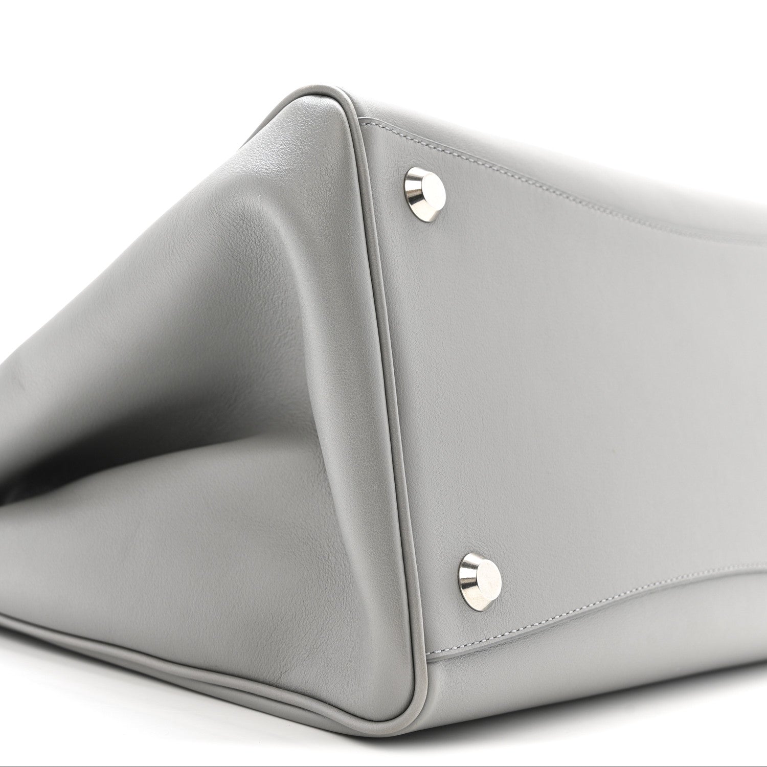 Balenciaga Smooth Calfskin Hampton Carry All Bag Grey 8 of 11