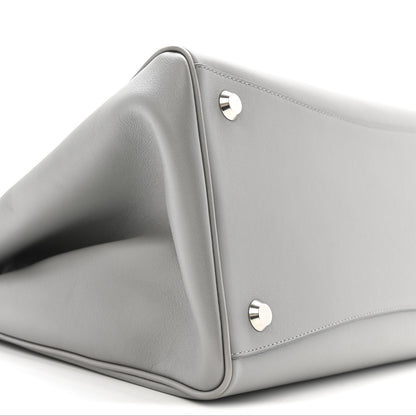 Balenciaga Smooth Calfskin Hampton Carry All Bag Grey 8 of 11