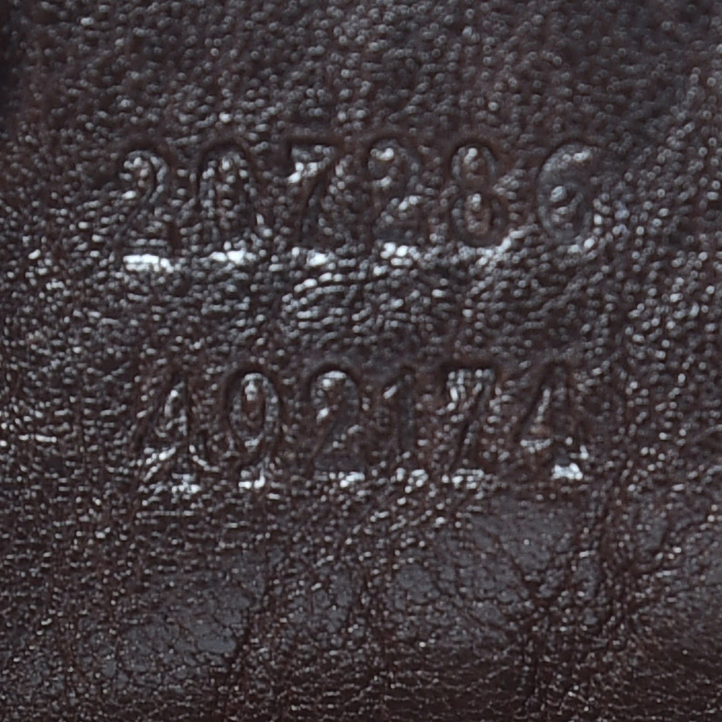Crystal Monogram Small Babouska Tote Dark Brown
