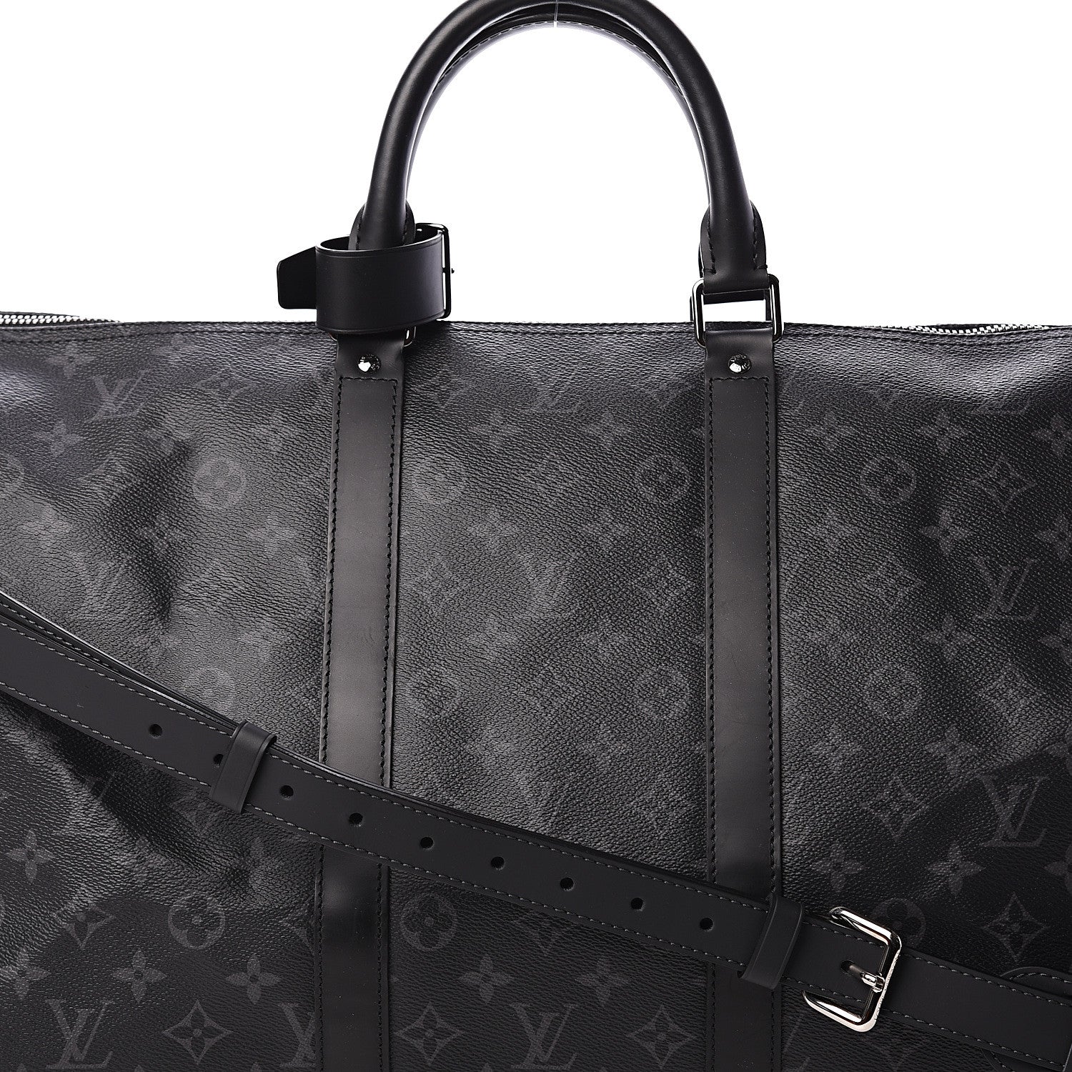 Louis Vuitton Monogram Eclipse Keepall Bandouliere 55 6 of 8