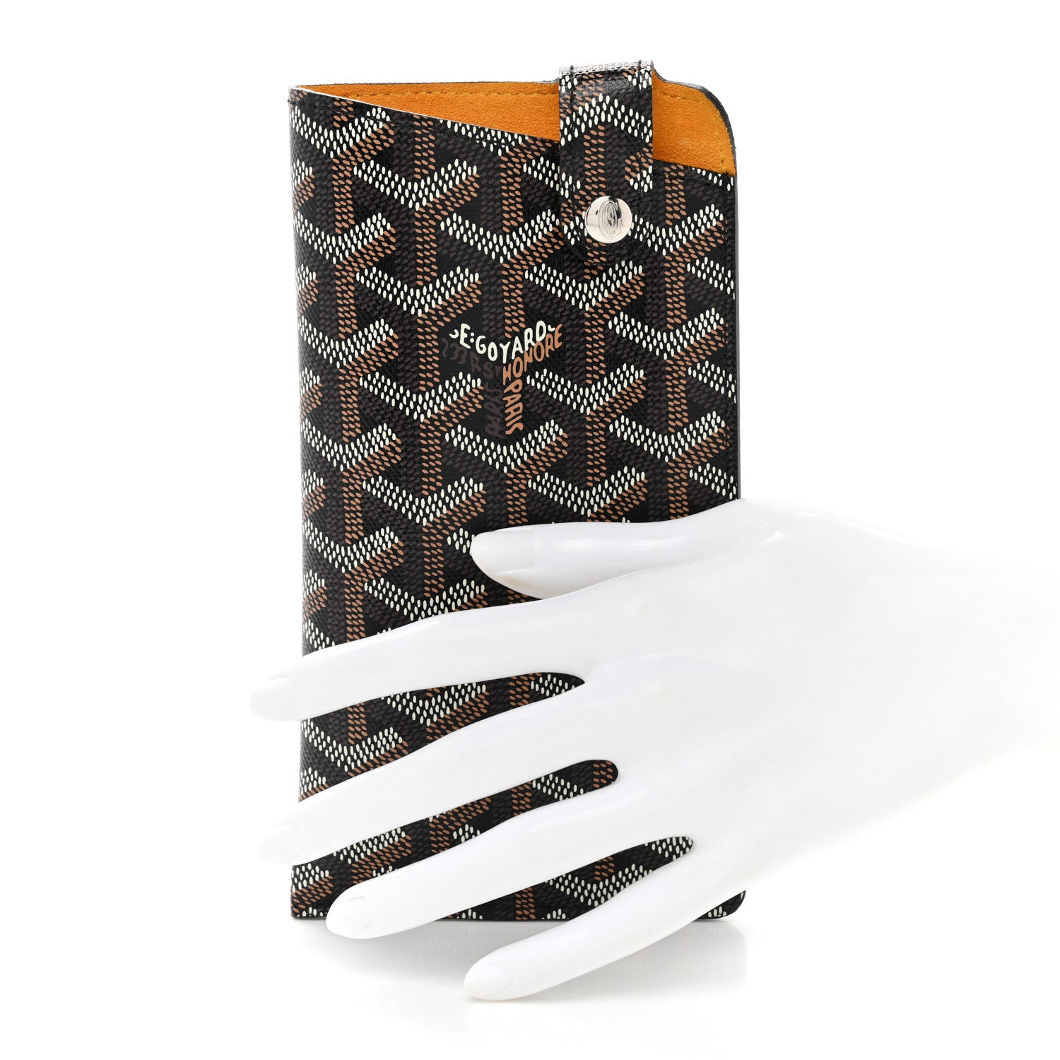 Goyard Goyardine Montmartre Glasses Case GM Black 2 of 8