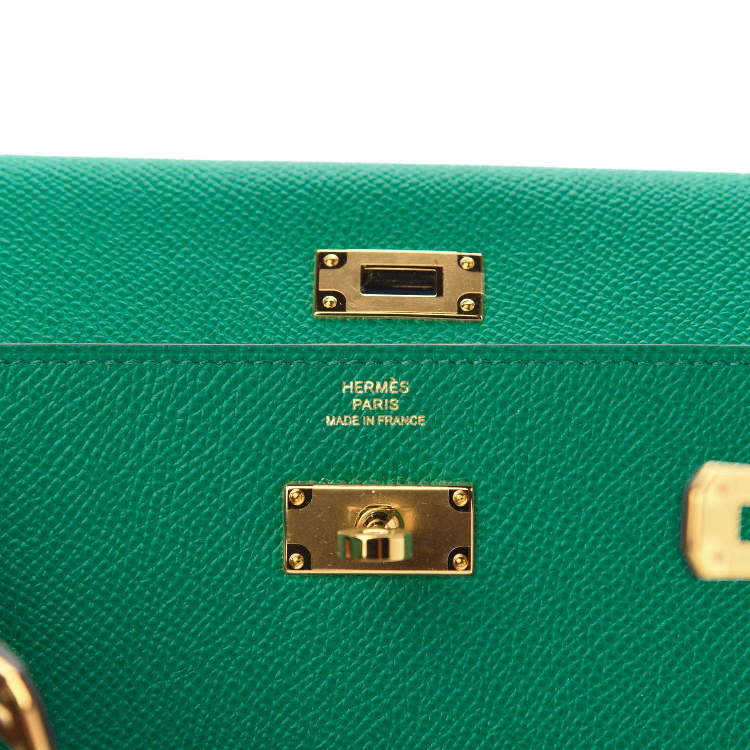 Hermes Epsom Kelly Wallet To Go Vert Jade Bleu Brume 8 of 10
