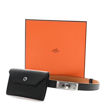 Hermes Epsom Kelly Pocket Belt Black 6 of 6