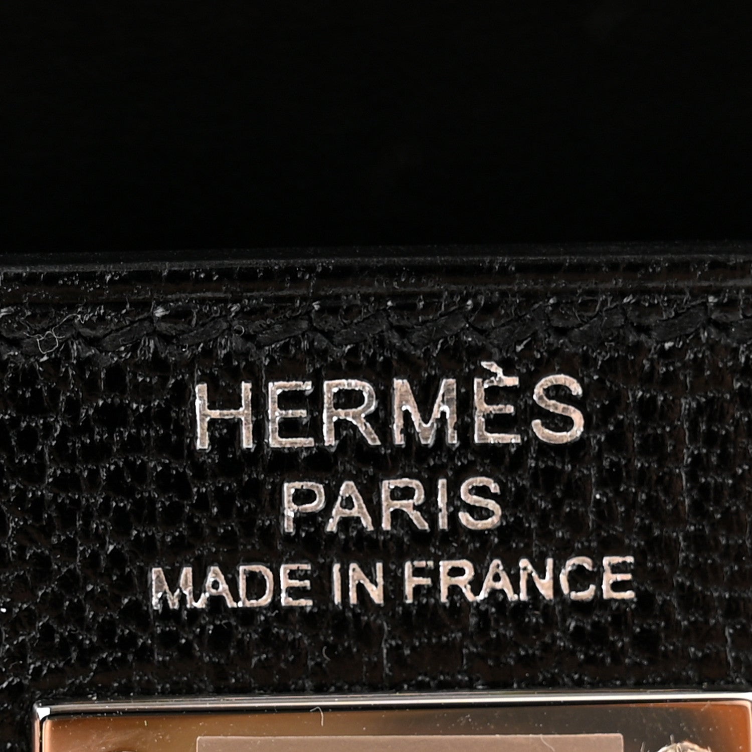 Hermes Chevre Chamkila Kelly Elan Black 10 of 19