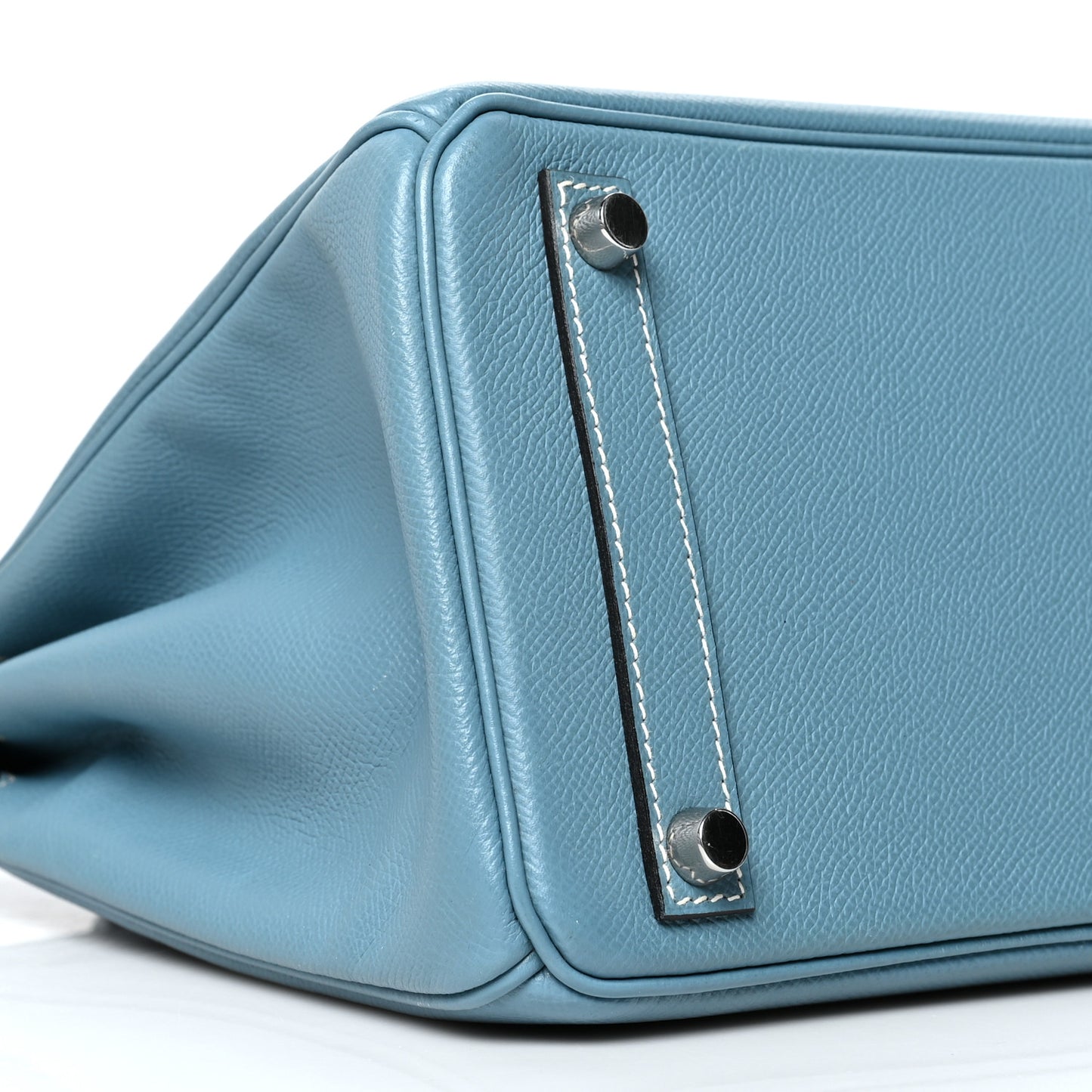 Epsom HAC Birkin 28 Blue Jean