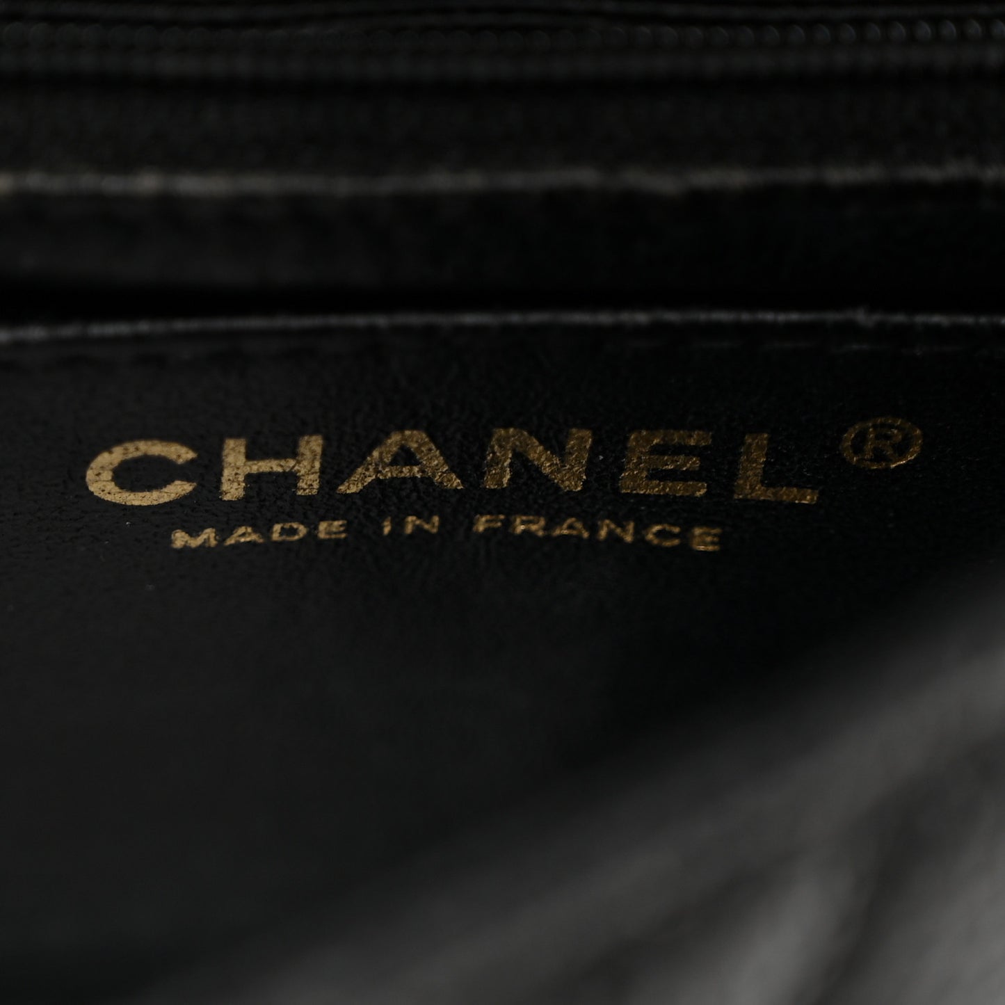 Caviar Quilted Mini Square Flap Black