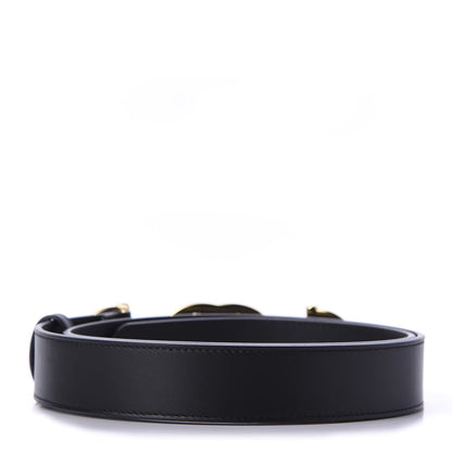 Gucci Calfskin Zumi 30mm Belt 85 34 Black 2 of 3