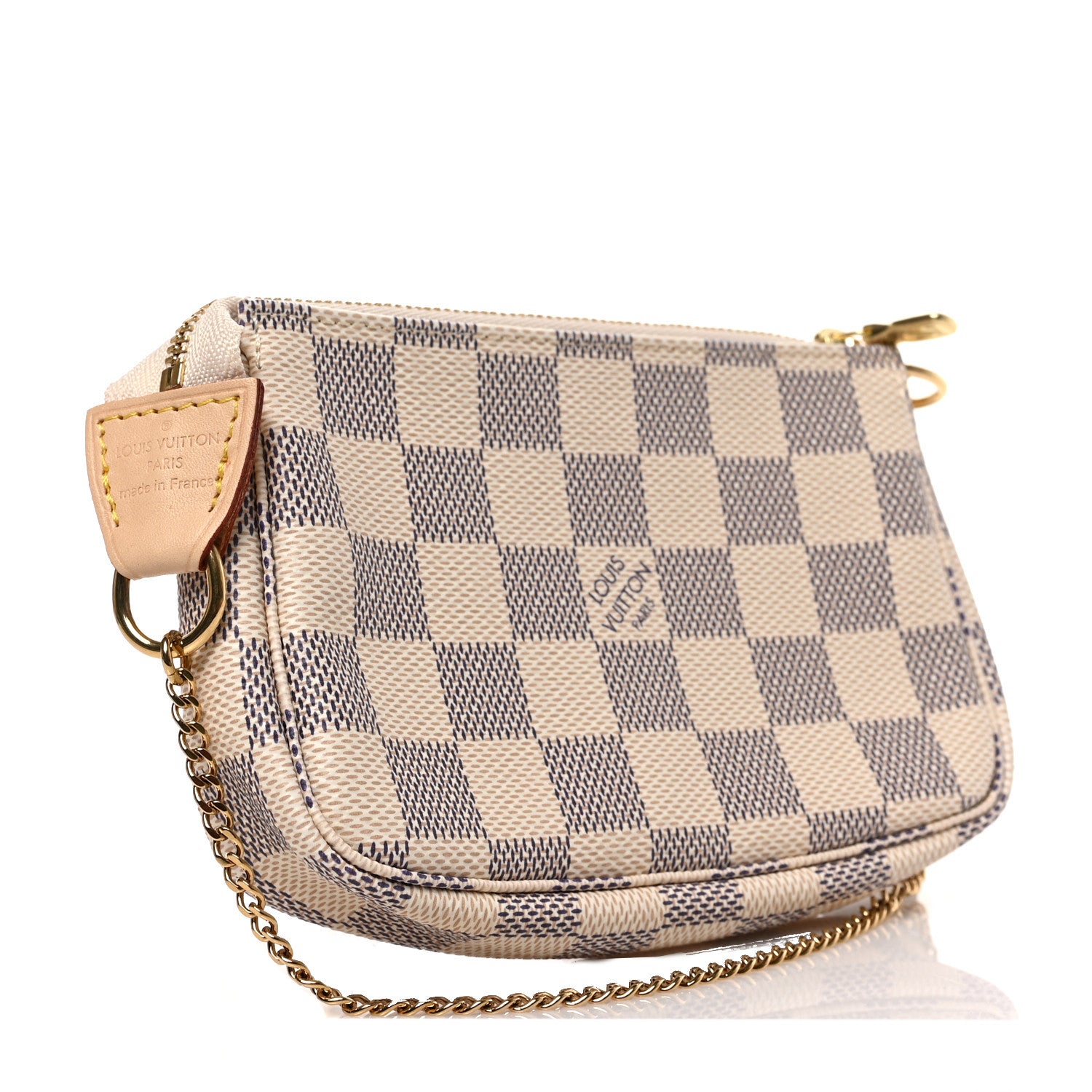 Louis Vuitton Damier Azur Mini Pochette Accessories 2 of 9