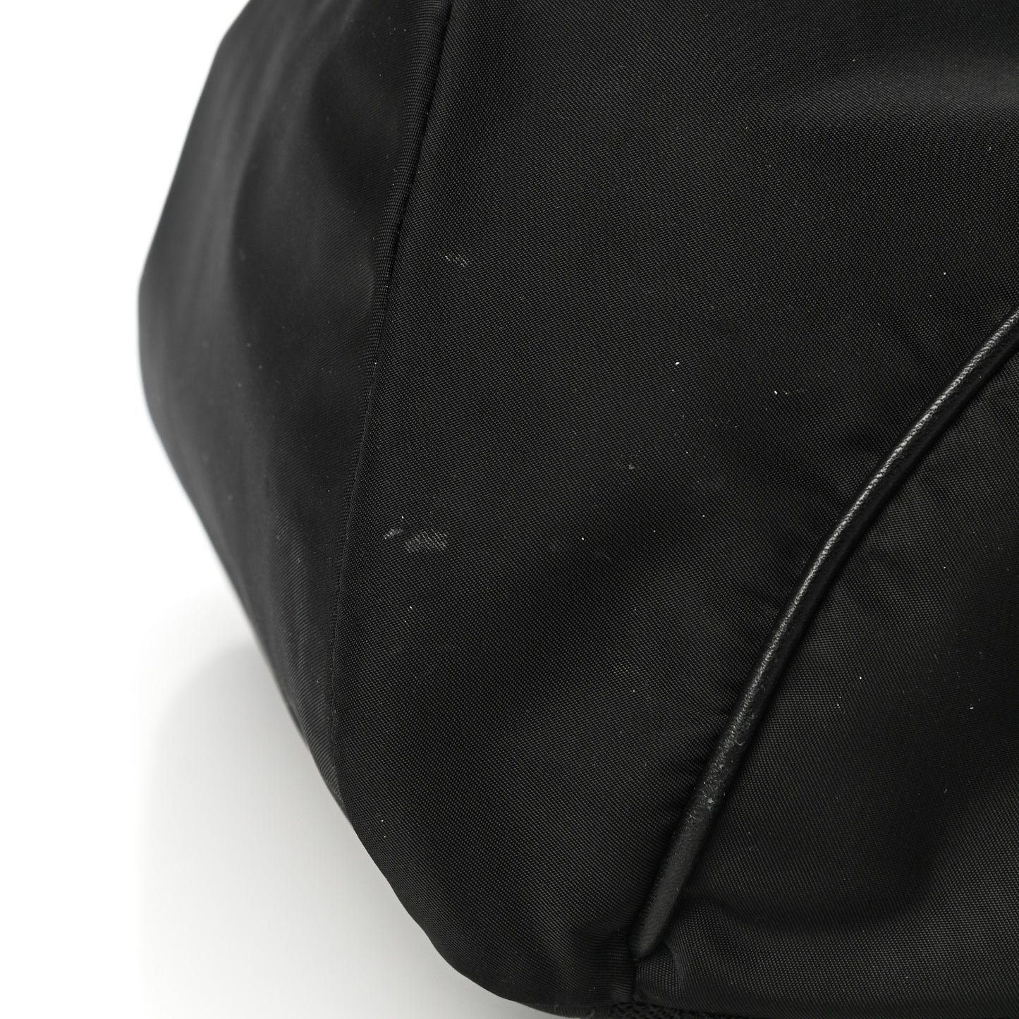 Nylon Logo Print Rocky Backpack Black