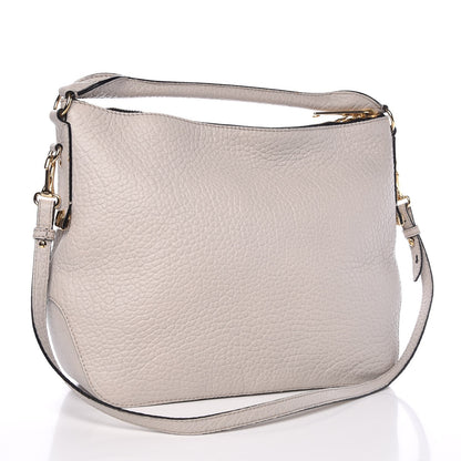 Burberry Heritage Grain Small Ledbury Hobo Stone White 4 of 11