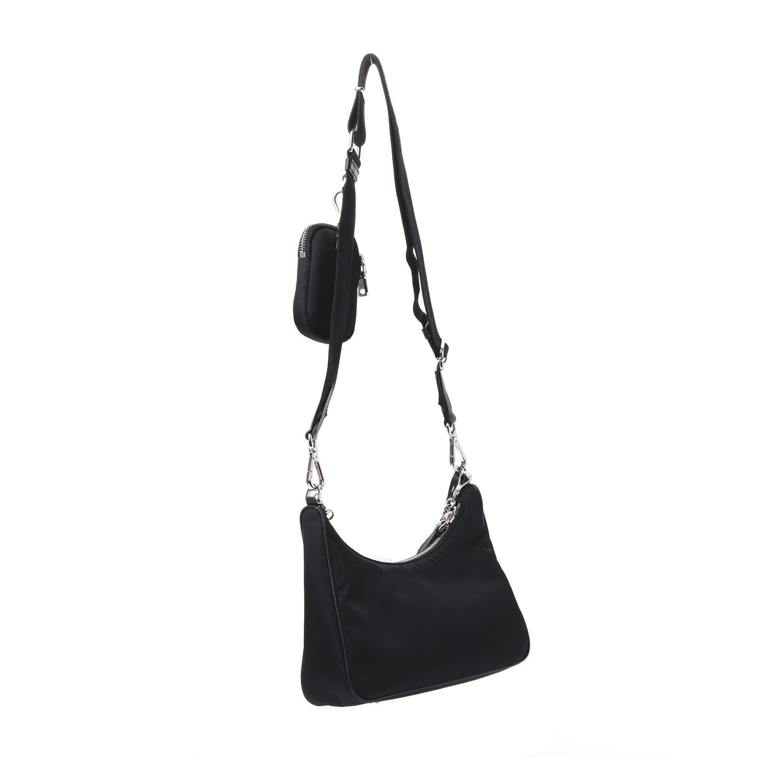 Prada Nylon Lunar New Year Re-Edition 2005 Shoulder Bag Black 2 of 9