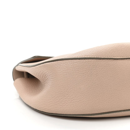 Chloe Grained Lambskin Mini Drew Shoulder Bag Cement Pink 8 of 11