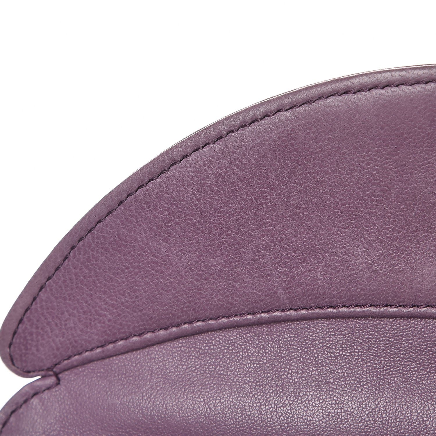 Chanel Lambskin Quilted Small Accordion Flap Light Purple 14 of 16