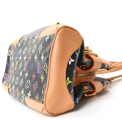 Louis Vuitton Monogram Multicolor Claudia Black 10 of 10