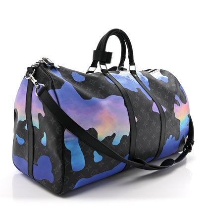 Louis Vuitton Sunset Monogram Eclipse Keepall Bandouliere 55 2 of 10