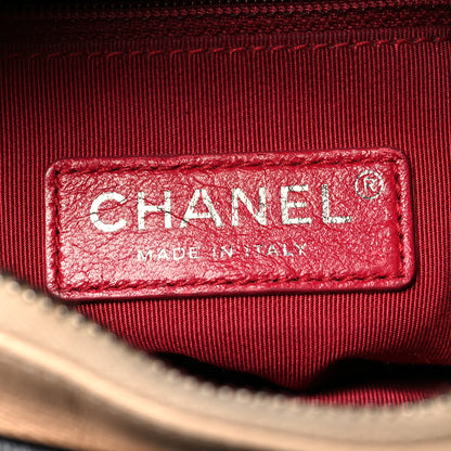 Chanel Aged Calfskin Quilted Small Gabrielle Hobo Beige Black 6 of 11