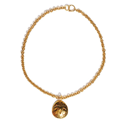 Chanel CC Necklace Gold 3 of 4