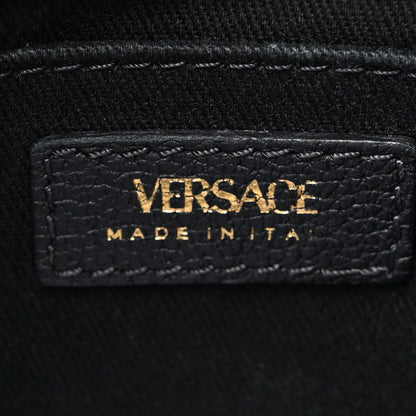 Versace Calfskin La Medusa Small Hobo Crossbody Black 6 of 9