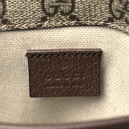 Gucci GG Supreme Monogram Neo Vintage Web Belt Bag Brown 6 of 10