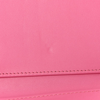 Chanel Caviar Quilted Medium Flap Wallet Pink 9 of 9